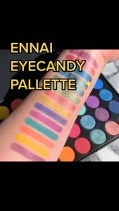 ENNAI EYE CANDY Eyeshadow Pallette (PROMO FREE GLITTER PALLETTE)