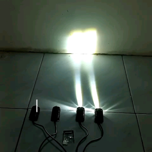 Paket 4 LED Sorot 3 Mode Mobil Motor 12V Led Light Bar Truk 24V Led Grill