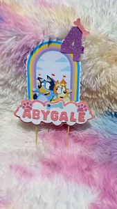Personalised Cake and Cupcake Topper