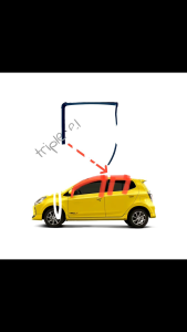 KARET JEPIT FREM RUN CHANNEL KACA PINTU AGYA AYLA