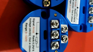 RTD PT 100 Temperature Transmitter 0-100C Output 4-20mA 24VDC Heater