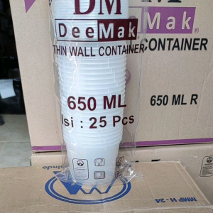 Kotak DM Datar 650 ML & 25 PCS: Solusi Penjualan yang Efektif