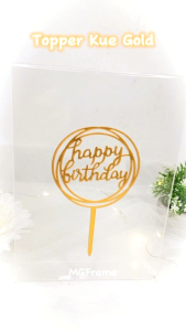 Topper Akrilik Cake Ulang Tahun Cinta Valentine Hari Ayah