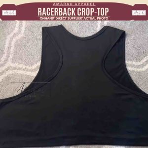 Plus Size CROPTOP Racerback cropped-Top