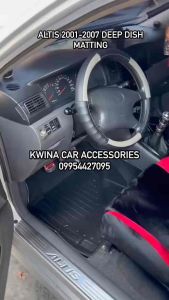 TOYOTA ALTIS 2001-2007 DEEP DISH MATTING