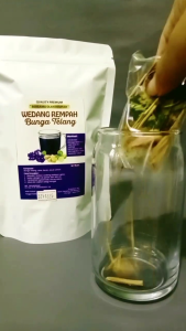 Wedang Rempah Bunga Talang dan Jeruk Nipis