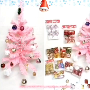 (SET) NEW GANTUNGAN POHON NATAL IMPORT PREMIUM / ORNAMEN HIASAN NATAL TERBARU / AKSESORIS DEKORASI NATAL KADO BOLA PITA SANTA CLAUS / CHRISTMAS TREE DECORATION / GPN7263