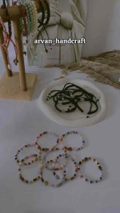 Smile Beads Bracelet // Gelang Manik Manik Mote Smile