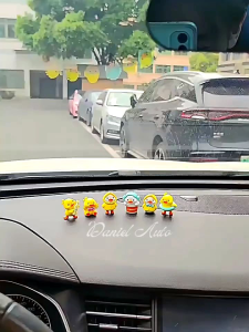 Hiasan BEBEK 6 IN 1 pajangan dashboard mobil