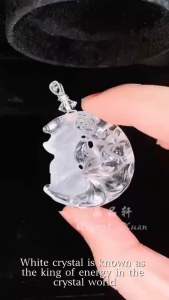 ［现货］3cm长▪️ 狐仙双面 白水晶 人缘提升｜爱情吸引｜贵人加持｜能量净化｜气场稳定｜
