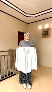 Rok Plisket Dan Baju Batik Couple Kemeja Lengan Pajang Set Couple Pasangan
