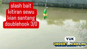 Peralatan Pancing Berkualitas untuk Pemula: Kitiran Sewu Body 3cm & Hook 3/0