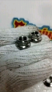 อารัตน์นอตซิ่ง น็อตตัวเมีย M10(เบอร์12) สแตนเลส งานกลึง ราคาต่อ 1ตัส