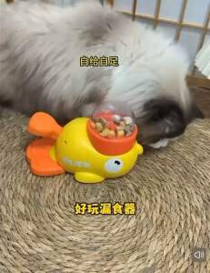 Duck Spinner Interactive 2-In-1 Feeder Toy (Suitable for cats & dogs)