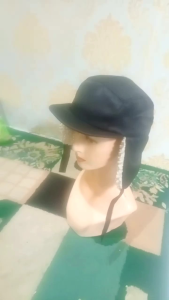 Topi Jepang Tutup Telinga & Topi Cemper Anak Gratis Bordir Nama