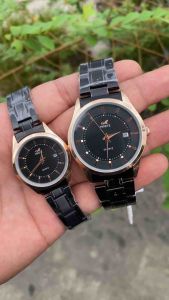 MIRETE ORIGINAL Jam Tangan Analog Tipe 341 Tahan Air Fitur Tanggal Aktif Tali Rantai Bahan Stainless Steel Desain Mewah Dan Elegan Sudah Gratis Box Dan Batrai Cadangan Dijamin Sesuai Foto