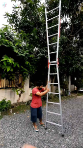 TANGGA LIPAT ALMUNIUM BISA DITINGGIKAN KOKOH KUAT TAHAN LAMA TERMURAH