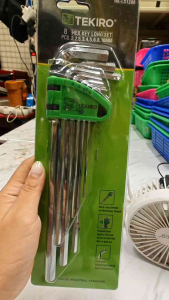 Kunci L Hex Tekiro 8pcs Hexagonal 2-10mm