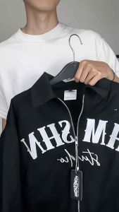 Homeshine Work Jacket Boxy Black - HMSHN