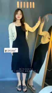 Gink RIB Cardigan Rajut