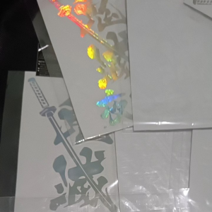 Demon Slayer Japanese Character Sticker Small Size