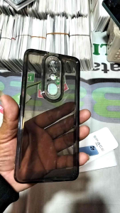 CASE CLEAR AIR BAG OPPO F11 PRO. SILIKON CASING BENING TRANSPARAN HITAM PUTIH PRESISI  BAGUS