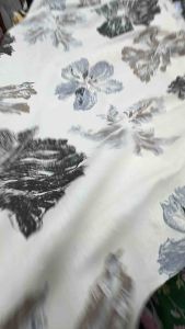 Vải linen họa tiết hoa đẹp mắt.Vải nhập chuẩn kiện từ Hàn quốc. Khổ vải 14m