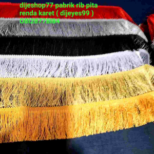 Renda rumbai lebar 6 cm ( ROLL PACK ) / rumbai halus 6cm / rumbai mengkilap mewah / rumbai sisir / tassel lace Rumbai Halus Berbagai Warna Rumbai Sisir Untuk Dekorasi - Lazada