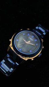 X-GEAR Watch ORIGINAL 50m Waterproof Stainless Steel Chain Strap Dual Time Digital Sport Watch Jam Tangan Lelaki XGX5087