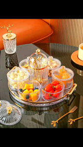 Raya Specials Acrylic Cannister Storage Food Tray  Container Style Nordic Food Container