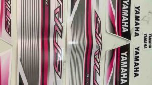 Bộ tem sirius 2019 màu trắng hồng hàng nhập Thái Lan thiết kế chất lượng cao dành trang trí riêng cho dòng xe này tem in lụa màu sắc rất đẹp và bền giá bán cực tốt bán lẻ như bán sỉ