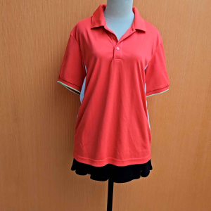 atasan kaos berkerah pria orange HEAD cowok XL lengan pendek olah raga laki-laki santai bagus