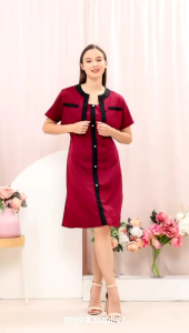 DRESS ALEXA ONE SET ROMPI DRESS KOREAN STYLE