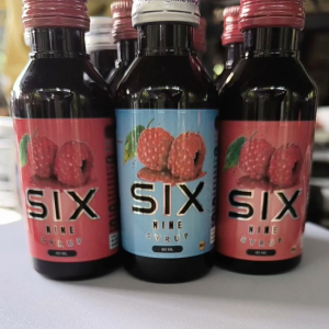 ราคาพิเศษ ลดแรง ซิกไนน์ sixnine ฝาเงิน น้ำเชื่อมรสเข้มข้น น้ำเชื่อมกลิ่นราสเบอร์รี่