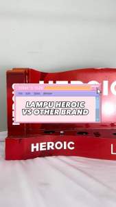 Lampu Heroic LED Spekta Bulb 25 Watt / Bohlam LED Lampu Hemat Energi SNI