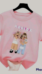 dtf kaos anak gambar roblox cewek usia 2 sampai 10 tahun