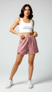 Buming Fashion Celana Hotpants Rayon Twill