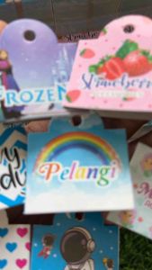 (Isi 100pcs) Hangtag Label Produk Aksesoris Murah