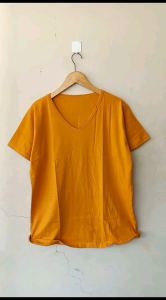 KAOS POLOS JUMBO V NECK POLOS / BULAT LD120CM COTTON COMBED 30S ADEM / KAOS OLAHRAGA PRIA WANITA XXL 3XL XXXL ADEM / KAOS V NECK / KAOS POLOS V NECK / KAOS POLOS O NECK