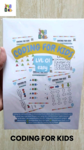 Coding For Kids 345Kids 54 Halaman | Worksheet anak pra TK 3 4 5 tahun