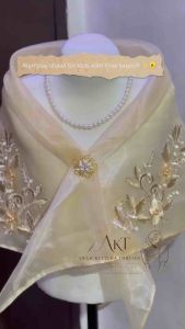 Kids Alampay shawl with free brooch