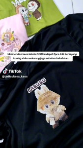 Kaos Labubu Remaja Dewasa 50ribu Dapat 3pcs