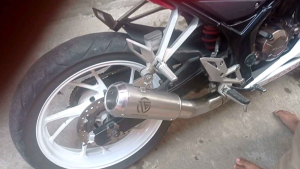 knalpot cbr 150r facelit slip on