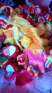 20 pcs Barongsai stik mainan Barongsai mini Barongsai stik grosir