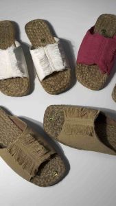 Kath Flat Abaca Sandals for women