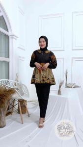 Baju Batik Wanita Atasan Batik Kerja Batik Modern