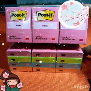 กระดาษโน๊ตโพสต์-อิท (1.5"x2") รุ่น 653-12AN คละสี