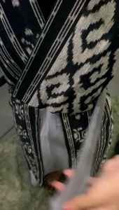 HAGIA MIDI DRESS TENUN - GAUN WANITA REMAJA DAN DEWASA DARI KATUN