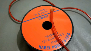 Per Meter Kabel 8 AWG HOLLYWOOD AUDIO HW-630