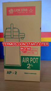 Termos Lionstar Airpot 2000 dan 2500 Pencet - Vacuum